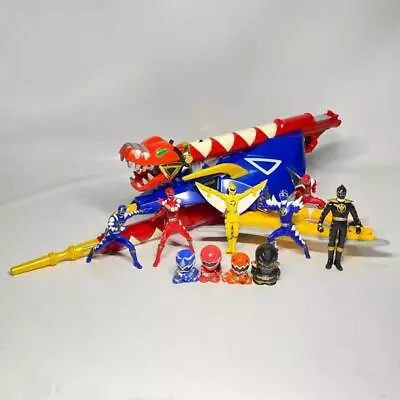 Abaranger DX Dino Bomber JUNK Set Power Rangers Dino Thunder Weapons JAPAN 3 • $116.95