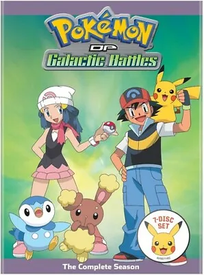 $35 • Buy Pokemon OP Galactic Battles 7 Disc Complete Season Set DVD New