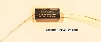  Mundorf MCap Supreme Silver Gold Oil Capacitor 0.01uf 0.01 .01 Uf 1000VDC • $39.95