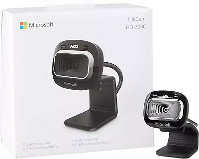 Microsoft USB LIFECAM HD-3000 Black • $12.99