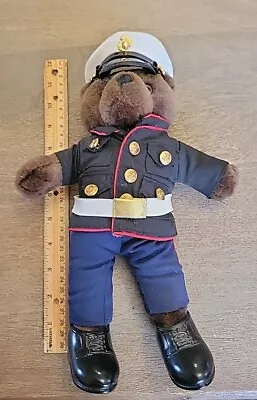 1989 Bear Forces Of America Brown Teddy Bear From US Marine Corps Doll • $17.99