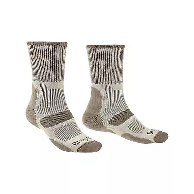 Bridgedale Coolmax Comfort Boot Socks 710510/929 Sand NEW • $23.02