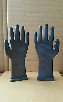 PAIR Vintage Industrial Glove Mold HANDS Great For Jewelry Display  12  Tall   • $38