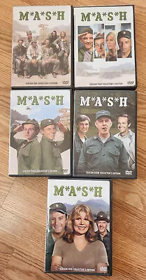 MASH  M*A*S*H  TV Series Show Collectors Edition SEASONS 1-5 DVD Disk Set • $30