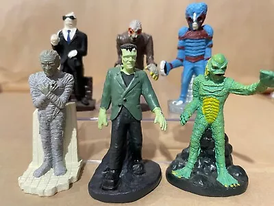 90s Universal Monsters 2.5  Figure Set  Japan Frankenstein Creature Vintage • $64.99