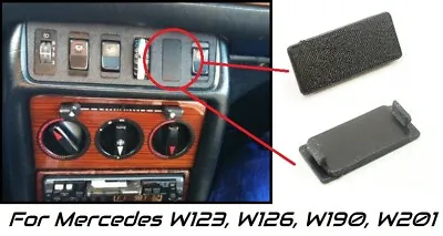 Center Console Delete Switch Cover For Mercedes W116 W123 W126 W190 W201  • $5.95