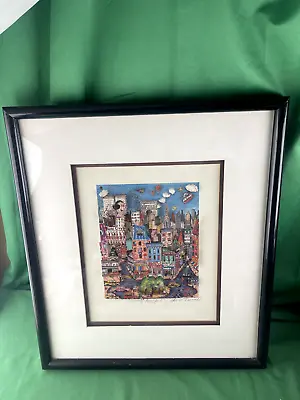 Charles Fazzino “hooray New York” 3d Pop Art 293/475 • $499.99