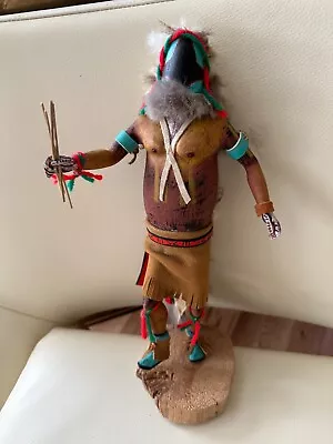 CHARLENE COLLATETA  HOPI VINTAGE   Chasing Star Kachina   12.5  TALL • $95