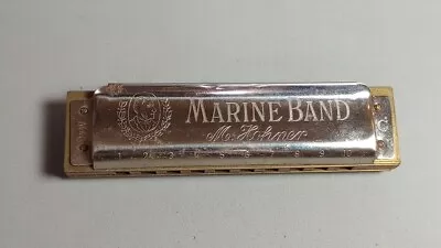 Vtg M. Hohner Marine Band No. 1896 Harmonica Key Of C Made In Germany-FREE S/H • $29.99