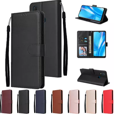 For Vivo Y11 Y12 Y30 Y95 Y20i Flip Leather Magnetic Wallet Card Stand Case Cover • $13.19