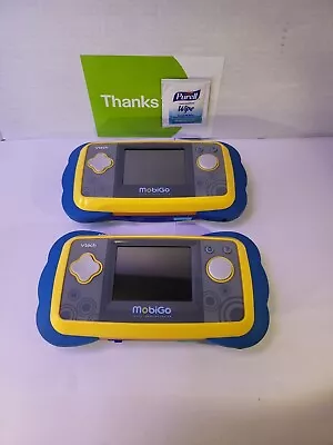 2 Vtech MobiGo Touch Learning Consoles Hand Held Game • $24.99
