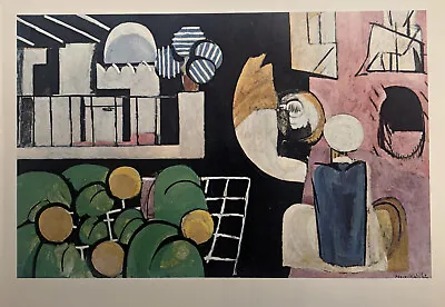 Vintage Ephemera Abstract Art Print Home Decor Henri Matisse The Moroccans • $15