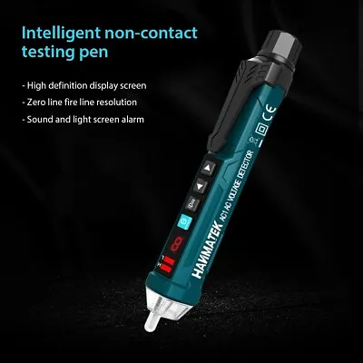 HANMATEK AC1 AC Non-Contact Voltage Tester Pen Electric Detector 12-1000V Meters • $11.99