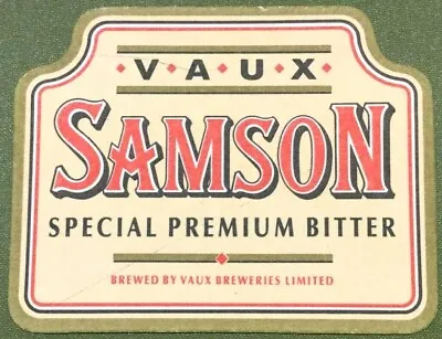 Vaux Samson Special Premium Bitter Beer Mat  • £1.50