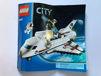$14.99 • Buy Lego City Space Shuttle 3367 With Manual And Figure-- All Pieces Here!