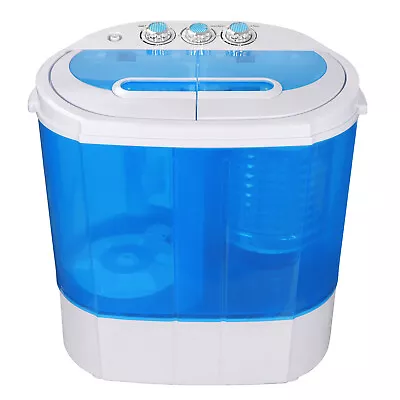 10lbs Mini Washing Machine Compact Machine Spin-Dry Laundry Washer And Dryer • $95.58