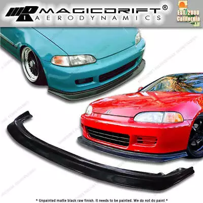 For 92-95 Honda Civic EG DP FM First Molding Style Front Bumper Lip Spoiler • $79.99