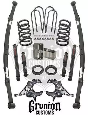 Chevy S10 4/5 Lowering Kit 1982-2004 Ext Cab W/ Nitro Drop Shocks Belltech • $996.50