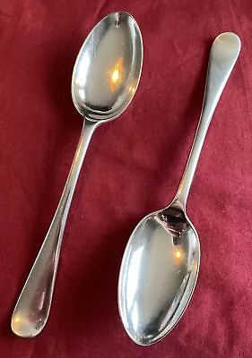 Pair Of Vintage Silver Plated Dessert Spoons By Mappin & Webb C.1956 • £3.50
