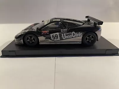 Ninco 50129 1/32 McLaren F1 GTR Ueno Clinic Le Mans 1995 Slot Car. Black. No. 59 • £45