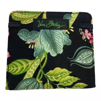 Vera Bradley Botanica Mini Notepad Black Floral Purse Sized Notebook  • $14.99