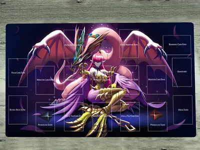 YuGiOh Duel Playmat Harpie Lady & Pet Dragon TCG CCG Mat Custom Card Game Mat • $30.74