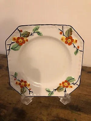 T.F.&S Ltd Blossom Pattern Side Plate Phoenix Design Art Deco • £5.99