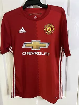 2016 Adidas Manchester United Zlatan Ibrahimovic Soccer Jersey (size L) • $40