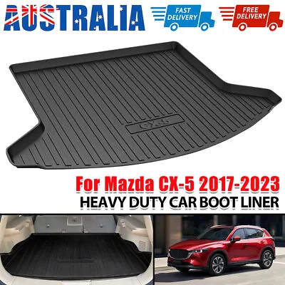 Heavy Duty Rear Cargo Mat Boot Liner Luggage Tray For Mazda CX5 CX-5 2017-2023 • $42.85