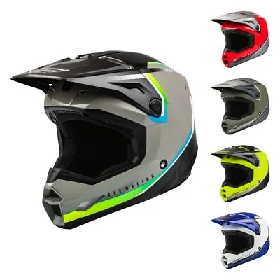 Fly Racing - Kinetic Vision Comfortable Lightweight Youth Motocross Helmet • $50.98