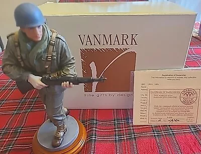 Vanmark American Heroes Private WW II Figure Limit-edition Style 82001 • $19.99