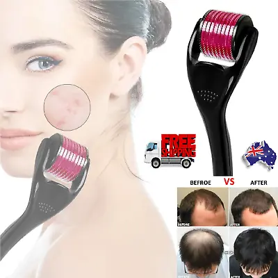 $14.99 • Buy Derma Roller Derma Roller Titanium Hair Regrowth Beard Growth Anti Hair Loss