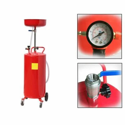 $156.54 • Buy 20 Gallon Waste Oil Drain Tank Air Portable Waste Oil Drainage Drainer
