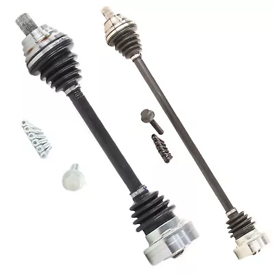 TrakMotive Front CV Axle Shafts Set Of 2 For Volkswagen Jetta Rabbit FWD Manual • $149.95