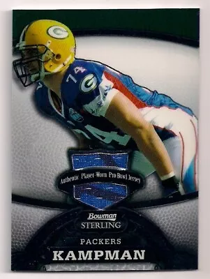 08 Aaron Kampman Sterling *pro Bowl* Jersey /389 Iowa Hawkeyes Green Bay Packers • $15