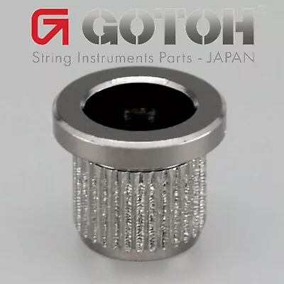 NEW (4) Gotoh TLB-2 String Body Ferrules For BASS Through Body - COSMO BLACK • $11.95