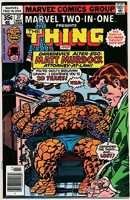 Marvel Two-In-One (Marvel 1974 Series) #37 VF  Thing & Matt Murdock • $5.49