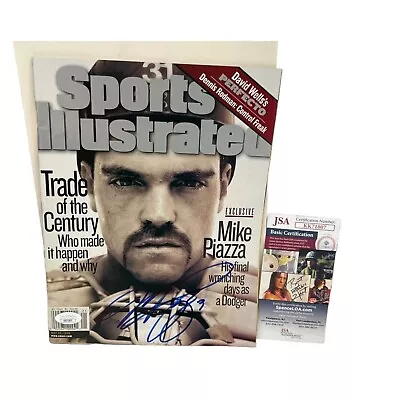 Mike Piazza Signed Sports Illustrated Magazine May 1998 JSA COA No Label Dodger • $229