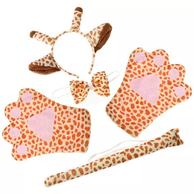  Giraffe Headband Short Plush. Child Dancing Tails Costume Adult • £8.29