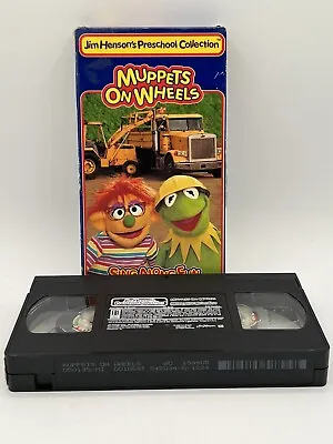 Muppets On Wheels Sing Along Fun VHS 1995 Jim Henson's Preschool Collection • $6.95