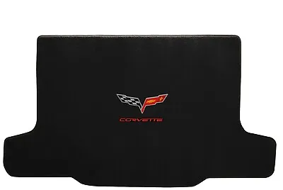 2005-2013 Corvette C6 Convertible Deluxe Cut Pile Trunk Mat 2 Logos 647663 • $179.99