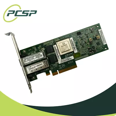 QLogic QLE8152 0 Of 2 SFP's PCIe 10Gbps High Profile Network Card QLE8152-CU-E • $24.99