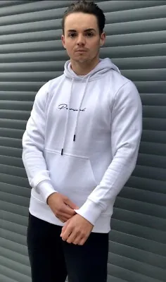 Up Close And Personal White Pullover Hoody Hoodie BRAND NEW Size MEDIUM • £12.99