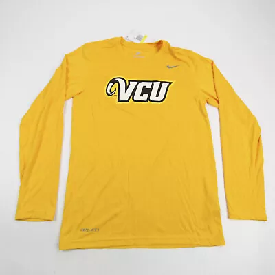 VCU Rams Nike Dri-Fit Long Sleeve Shirt Men's Gold New • $22.49