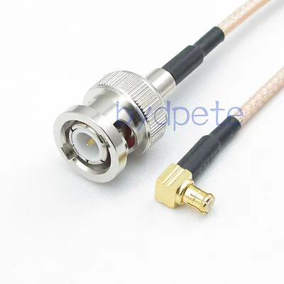 MCX Male Right Angel To BNC Plug RF Pigtail Jumper Coaxial RG316 Cable Anylength • $7.50