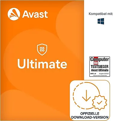 AVAST Ultimate 2024 10 Devices 2 Years | Multiple Devices | Antivirus 2025 DE Avast • $26.56