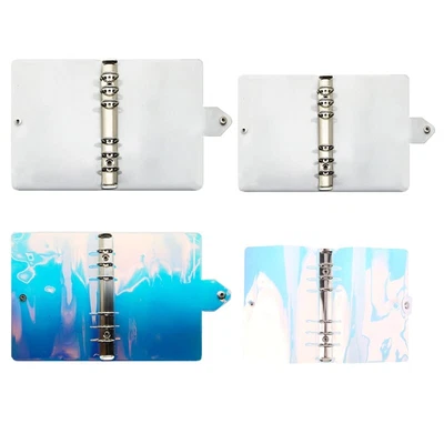 £7.76 • Buy A5/A6 PVC 6-Ring Binder Cover Protector Loose Leaf Folder For For Planner