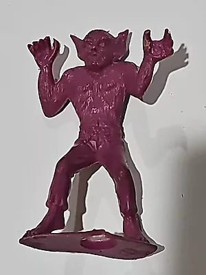 Werewolf Monster Figure Harry Scarey Vintage 1960s MPC Weird Mini Monsters Toy!! • $25