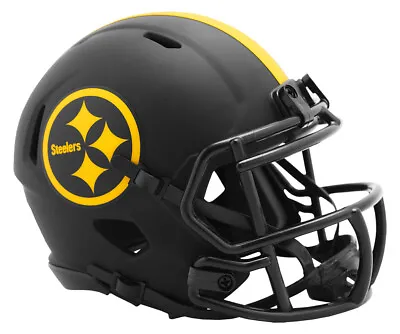 Pittsburgh Steelers Eclipse Speed Mini Helmet New In Box 26165 • $46.99