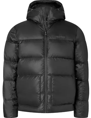 Marmot Guides Down Hoody MENS Jacket  Jet Black New With Tags XL $200 • $139.99